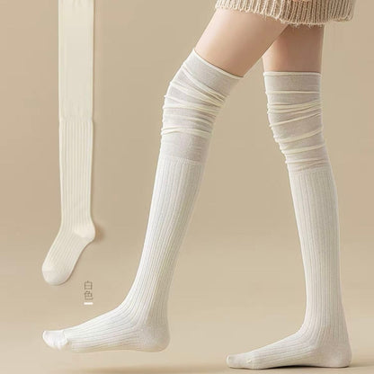 Bunching Knee Socks Winter Antislip