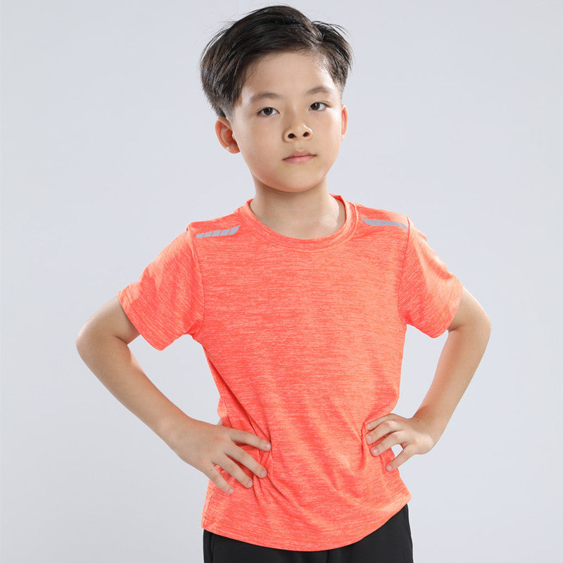 Children's quick-drying T-shirt short sleeve