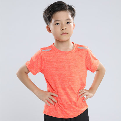 Children's quick-drying T-shirt short sleeve