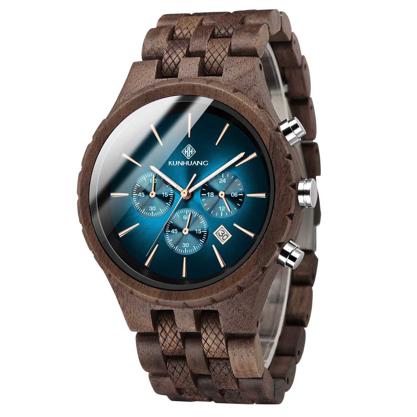 Multifunctional Simple Pure Wood Fashion Watch