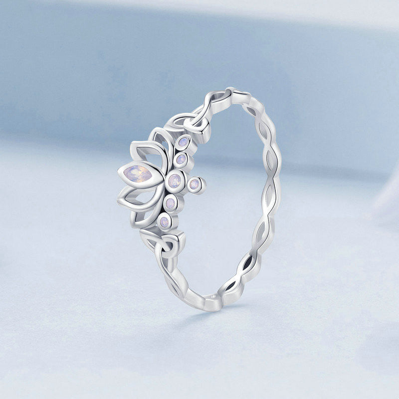 Fashion Personality Ladies Summer Lotus Ring