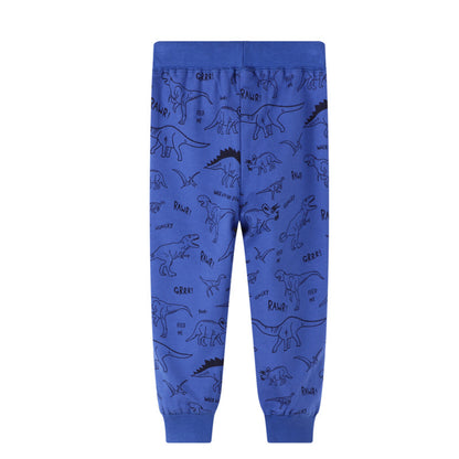 Children's cotton wool long pants