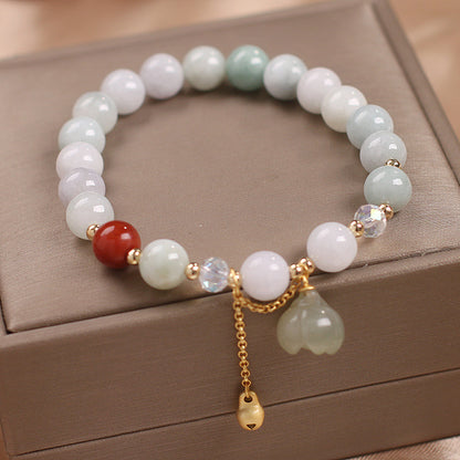 Ethnic Style Natural Agate Bead Bracelet