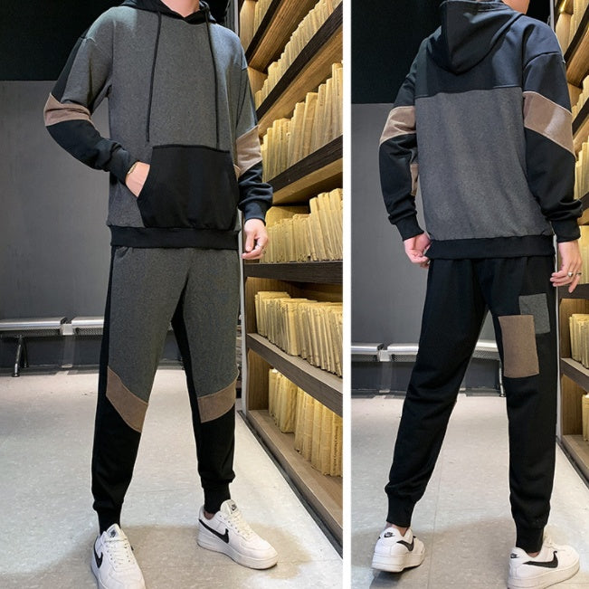 Hooded Sweater Casual Pants Sports And Leisure Two-Piece Set