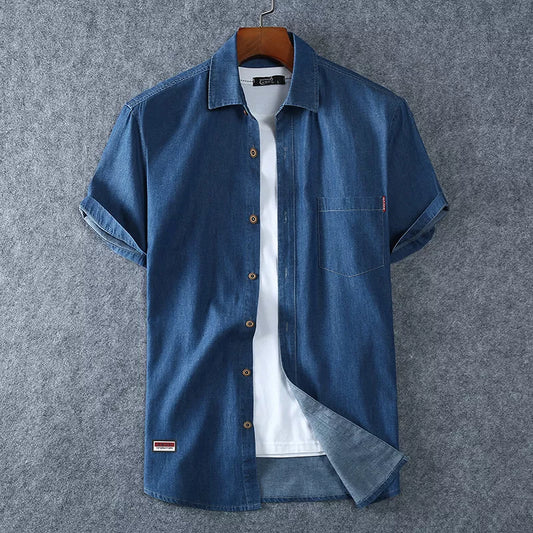 Men's Blue Denim Shirts