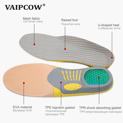 Orthopedic Insoles Orthotics Flat Foot Health Sole Pad For Shoes