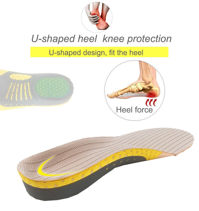 Orthopedic Insoles Orthotics Flat Foot Health Sole Pad For Shoes