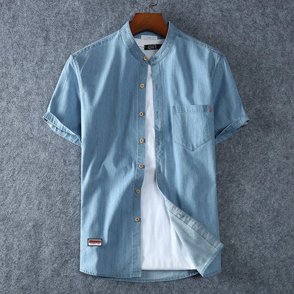 Men's Blue Denim Shirts