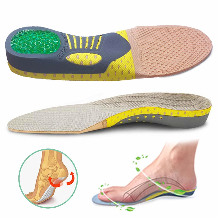 Orthopedic Insoles Orthotics Flat Foot Health Sole Pad For Shoes