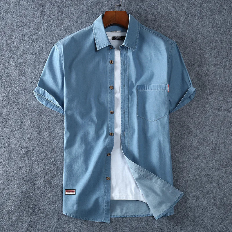 Men's Blue Denim Shirts