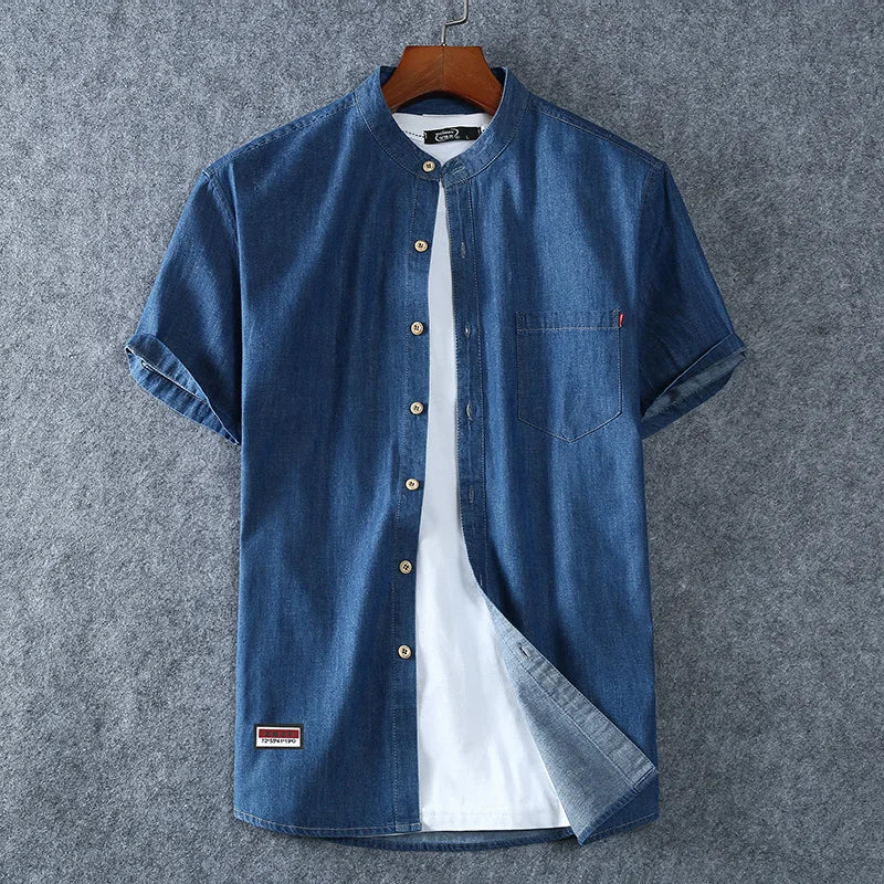 Men's Blue Denim Shirts