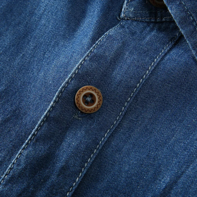 Men's Blue Denim Shirts