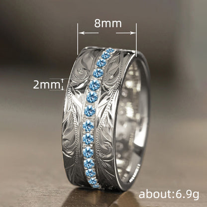 Fashion Men's And Women's Rings Wheat Fashion