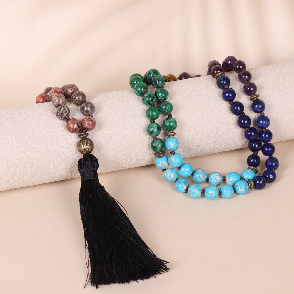 7 Colors 8mm Colorful Necklace