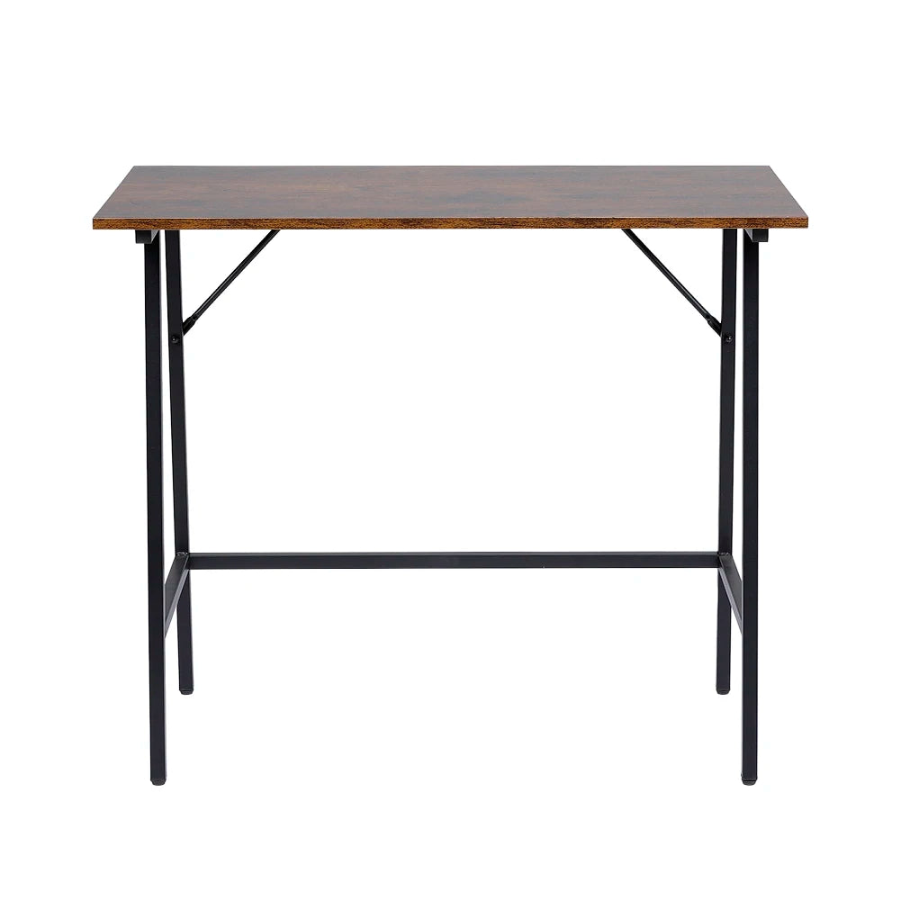 Rustic Brown Farmhouse Style Entryway Console Table