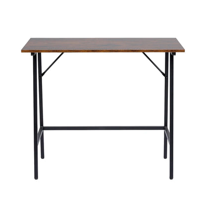 Rustic Brown Farmhouse Style Entryway Console Table