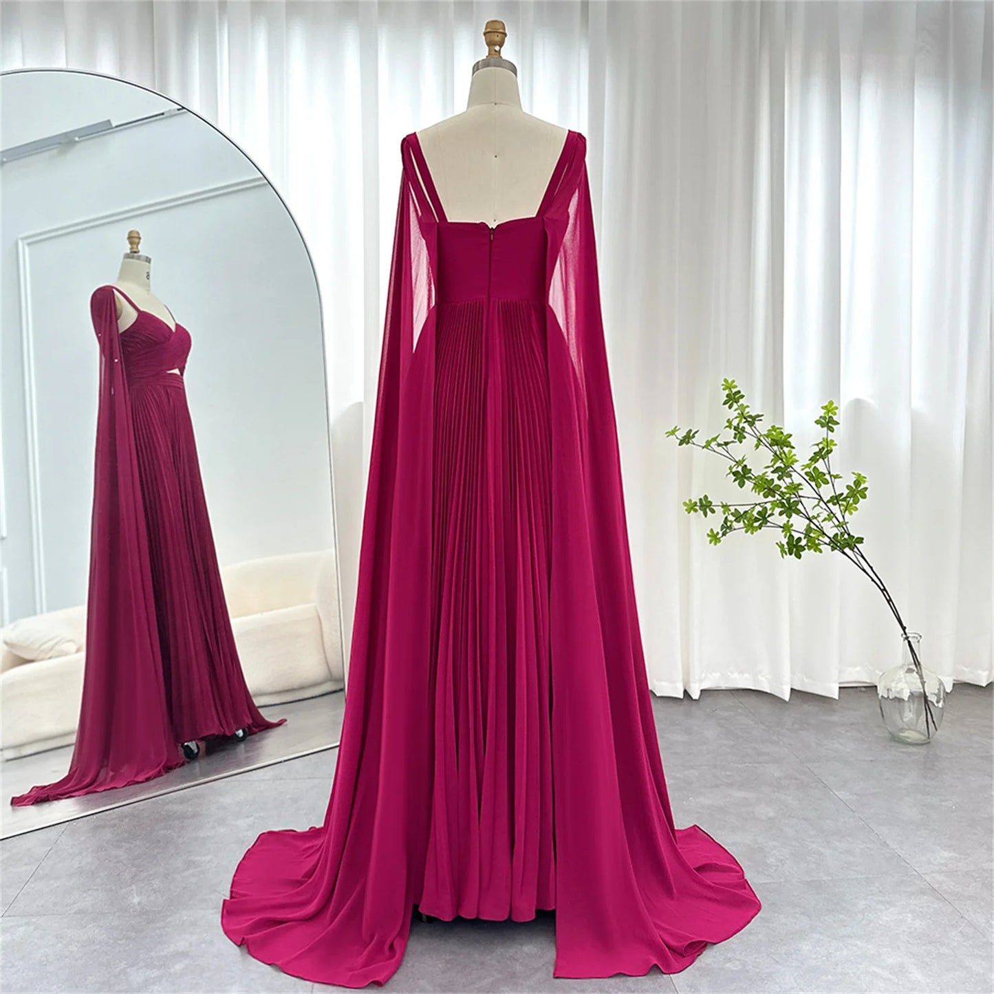 Lucy Quinceanera Dresses Chiffon Party Dress Women Elegant Luxury Cloak Evening 2024 Women's Wedding Ladies Weddings Customized