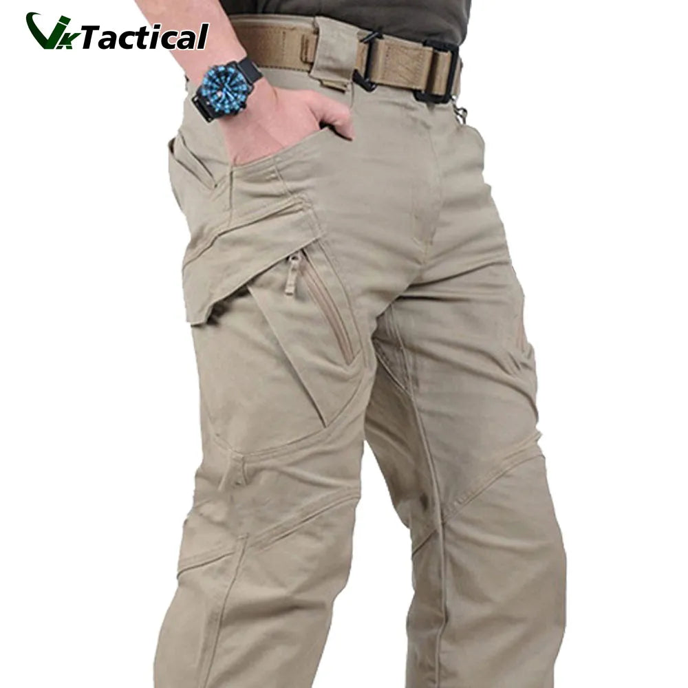 Men's Cargo Pants Classic Outdoor Hiking Trekking Pants Camouflage Military Style