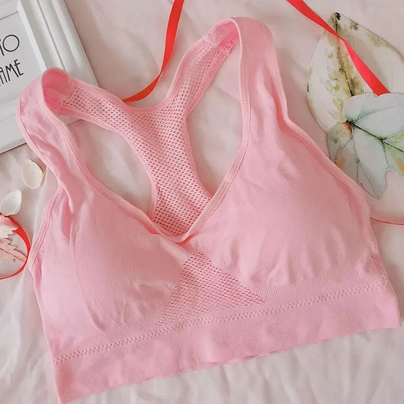 Women Breathable Sports Bra Absorb Sweat