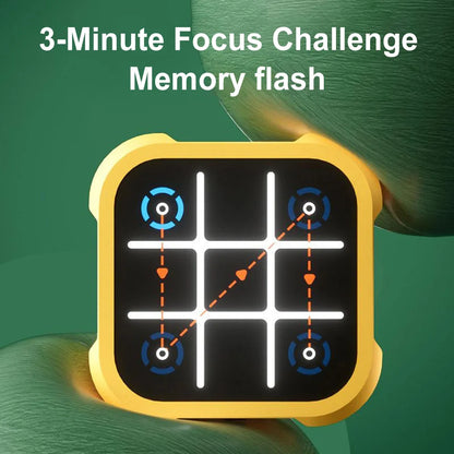 3-1Pcs Electronic TIC-TAC-TOE Bolt Chess Game Multifunctional Children Puzzle Toys Portable Handheld Board Game Toys Kids Gifts