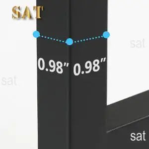 Computer Gaming Desk Reversible L Shaped Modern Wooden Office Desk