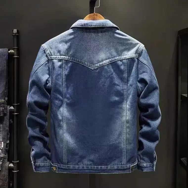 Fleece-lined Denim Jacket