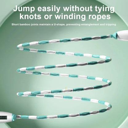 Adjustable Length Counting Jumping Rope Crossfit Speed Jumping Rope Exercise Skipping Rope for Men Women Kids Workout Equipments