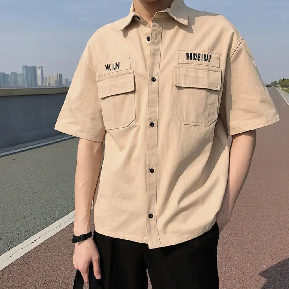 Cargo Shirts Solid Colour