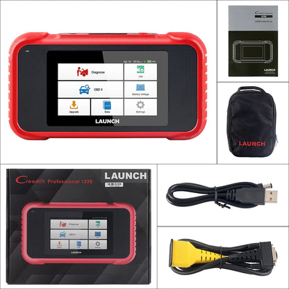 LAUNCH X431 CRP123E V2.0 /CRR123I V2.0 Car OBD2 Diagnostic Tools Auto OBD Scanner ABS SRS Engine AT+ 7 Reset Service Free Update