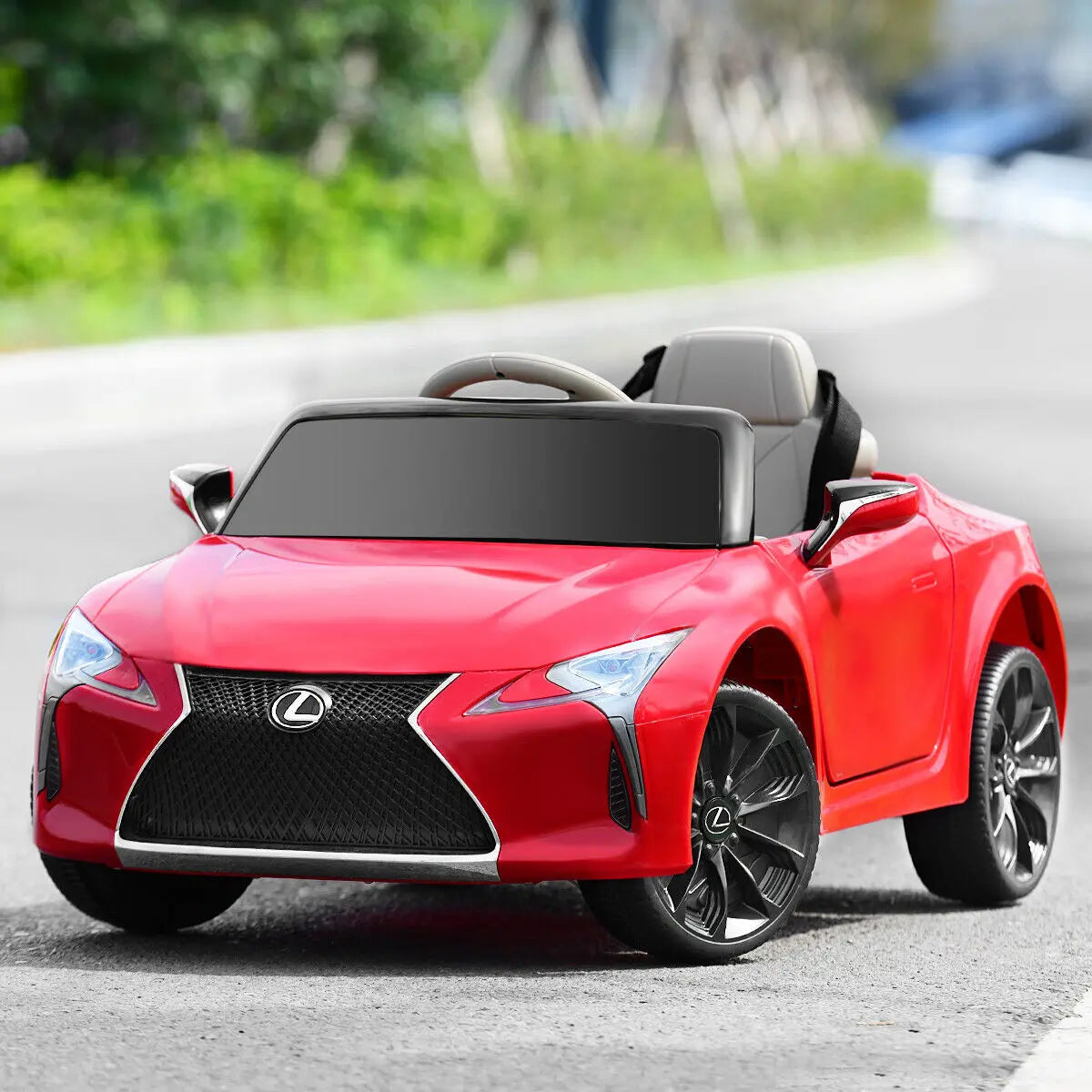 DORTALA Lexus Licensed Electric Ride on Car 12V Battery Kids Car Toy w/Remote Control