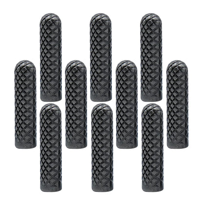 10 Pcs Wide Shoe Laces Ends Crimping Tool Caps for Hoodies Drawstring Tips Buckle Sneaker Personality
