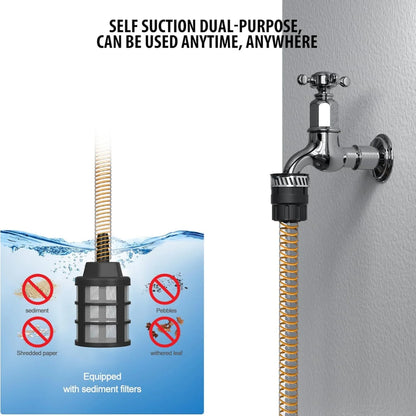 BRIEFNESS Car Wash Gun Electric High Pressure Washer Cleaning Cars with 1-180° Adjustable Nozzle and Detergent Tank