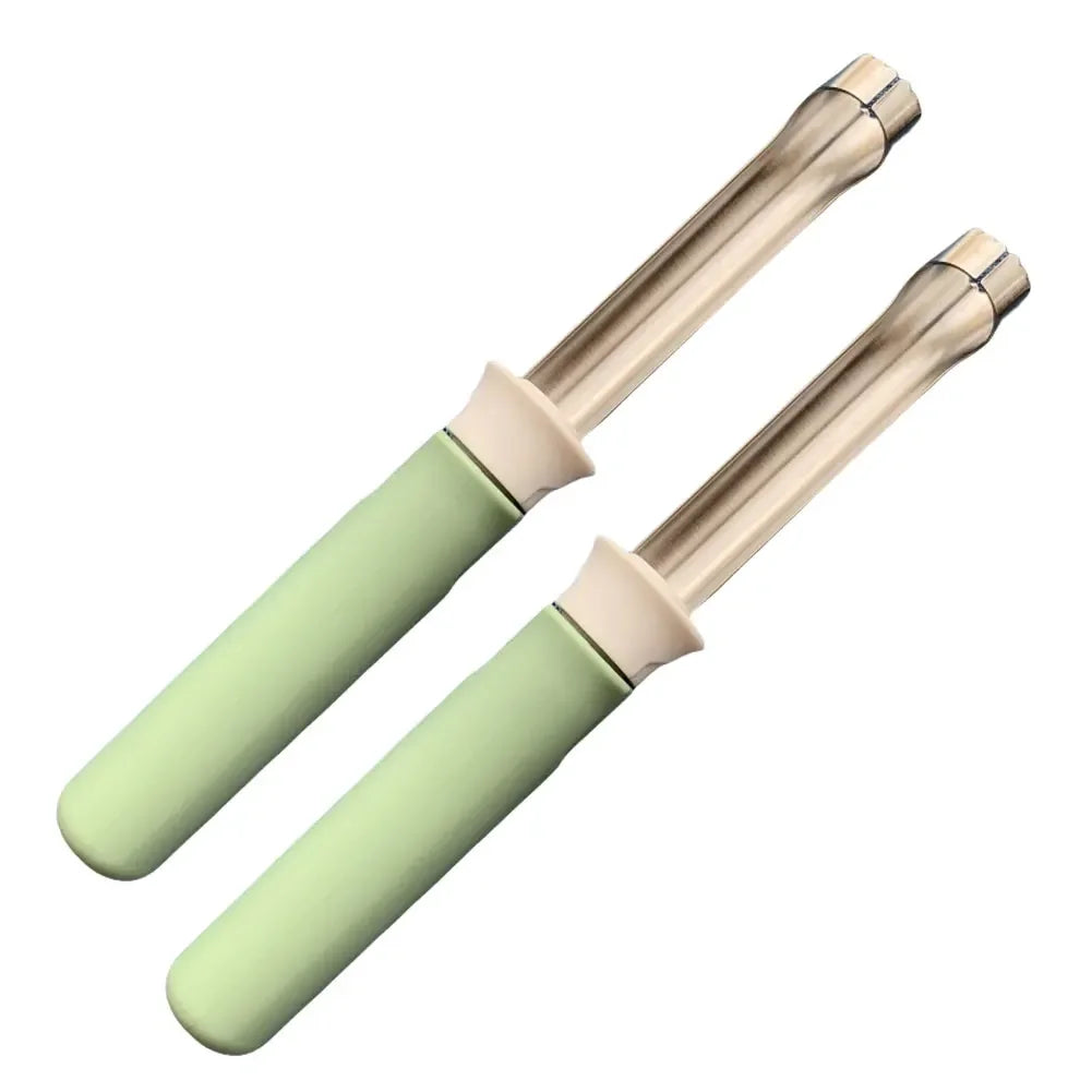2 in 1 Apple Peeler Telescopic Stainless Steel Apple Core Remover Apple Coring Tool Apple Seed Remover Kitchen Gadgets Tool