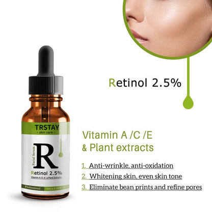 Retinol Serum ,Anti Wrinkle, Fade Dark Spots, whitening Vitamin C Facial Serum