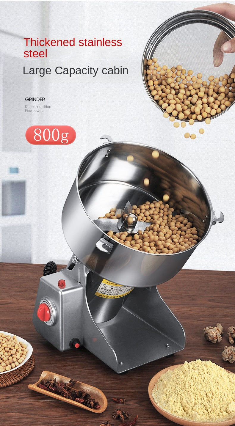High Power Electric Coffee Grinder Kitchen Cereal Nuts Beans Spices Grains Grinder Machine Multifunctional Home Coffee Grinder
