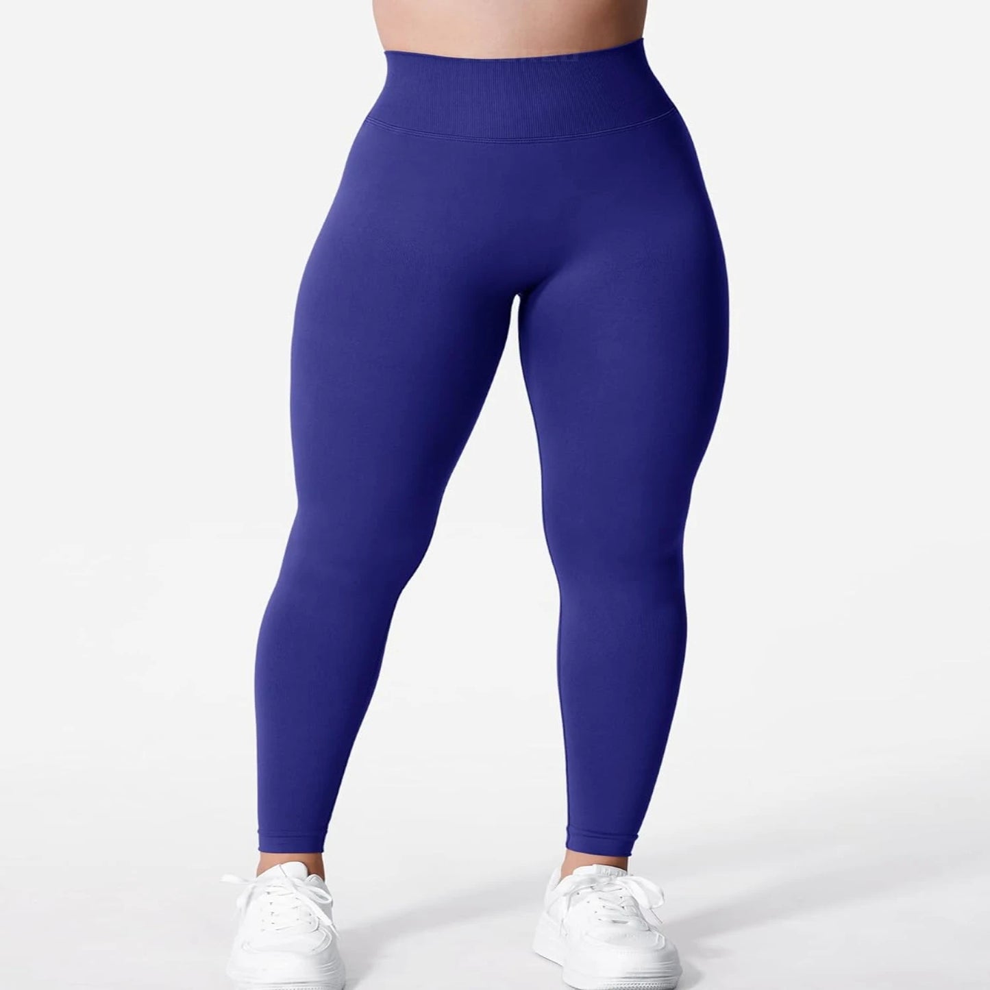 Stylish Black High Waisted Seamless Gym Yoga Leggings
