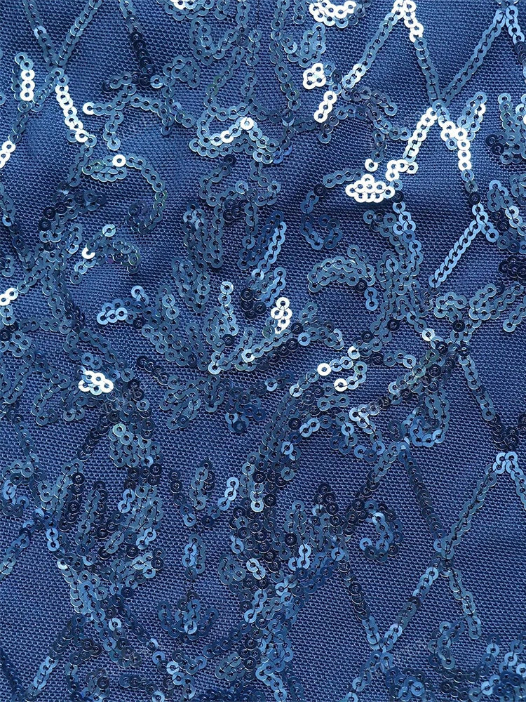 TOLEEN 2024 New Plus Size Twist Knot Long Sleeve Formal Evening Gown Women Luxury Elegant Sequin Plaid Party Prom Maxi Dresses