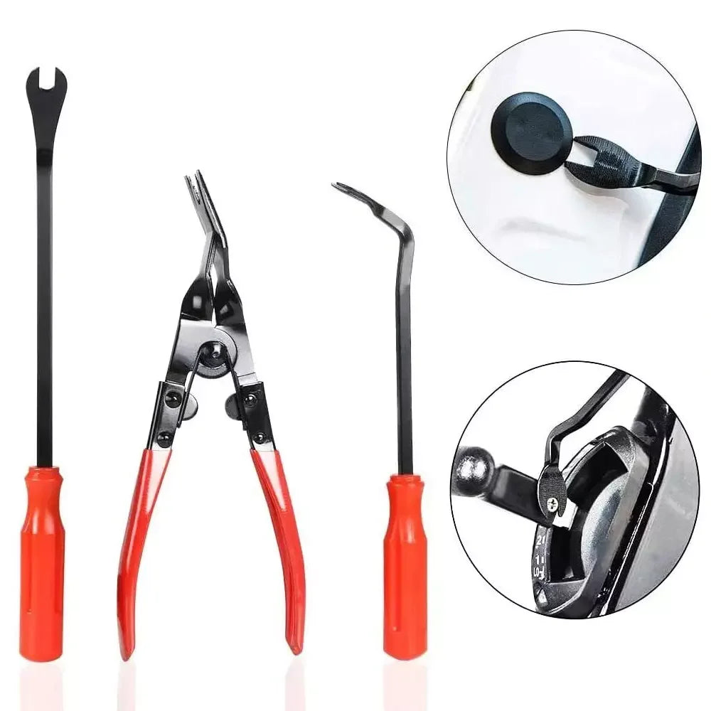 [UK Stock] 238pc Wrench Driver Tools Car Audio Repair Tool Trimming Clamps Hand tool Car Interior Disassembly Kit Removal Tool