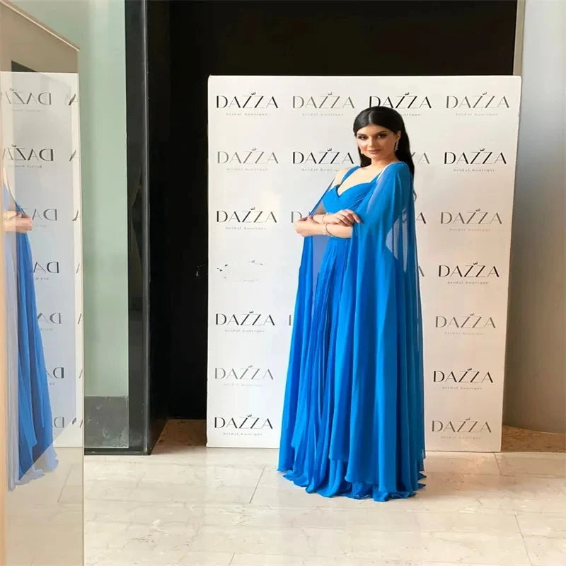 Lucy Quinceanera Dresses Chiffon Party Dress Women Elegant Luxury Cloak Evening 2024 Women's Wedding Ladies Weddings Customized