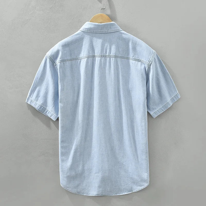 Short Sleeve Denim Shirts