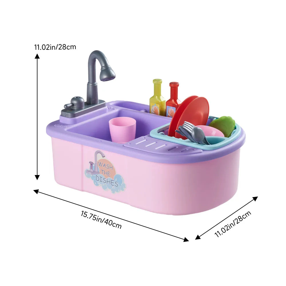 Electric Kitchen Sink Toy Set
