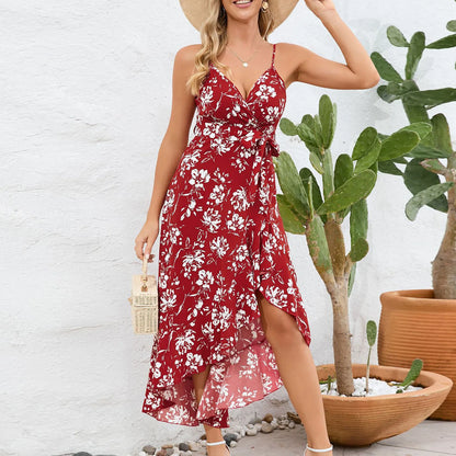 Sweet Floral Printed Dress For Women