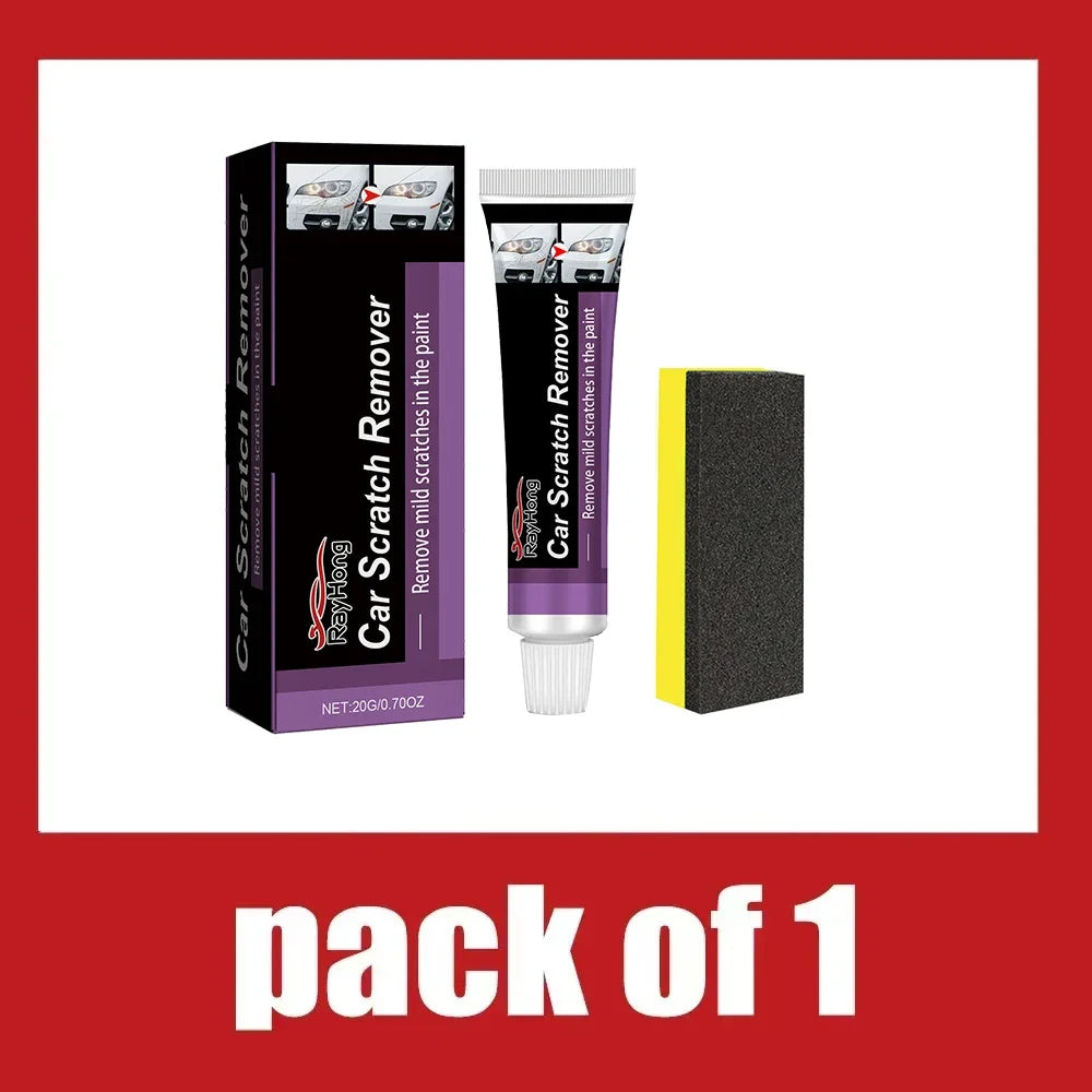 Car Scratch Remover Polishing Paste With Sponge Car Body Paint Care Remove Scratch Repair Broken Paint Smooth