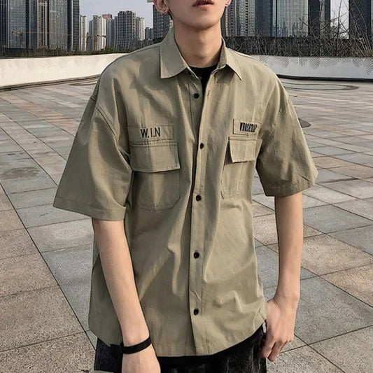 Cargo Shirts Solid Colour