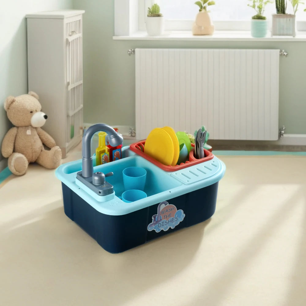 Electric Kitchen Sink Toy Set