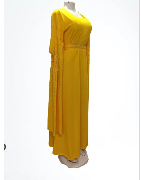 Muslim Party Dress for Women Jalabiya Abaya Ramadan Long Sleeve Dresses Abayas WomanKimono Robe Moroccan Caftan Vestidos 2023