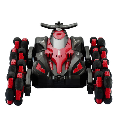 8 Round 2.4G RC Stunts Spray Drift Car Toy for Kids Holiday Present