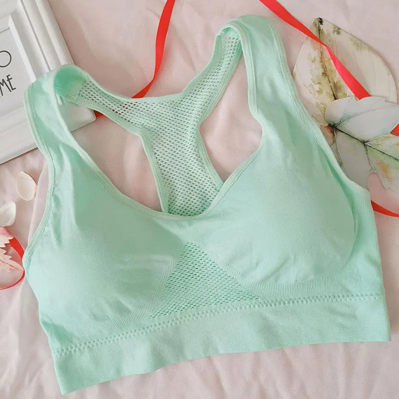 Women Breathable Sports Bra Absorb Sweat