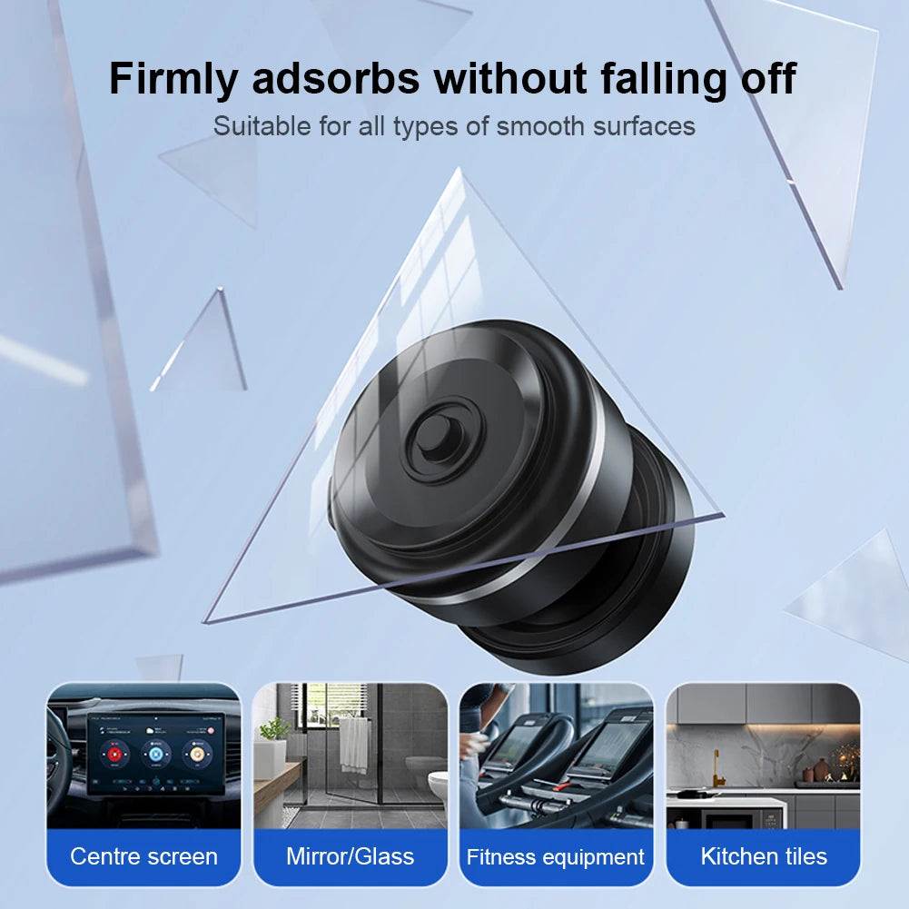 Magnetic Vacuum Car Mount Phone Holder 360° Rotatable Car Mobile Phone Holder for Smartphones 4.7Inch+