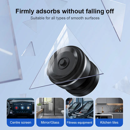 Magnetic Vacuum Car Mount Phone Holder 360° Rotatable Car Mobile Phone Holder for Smartphones 4.7Inch+